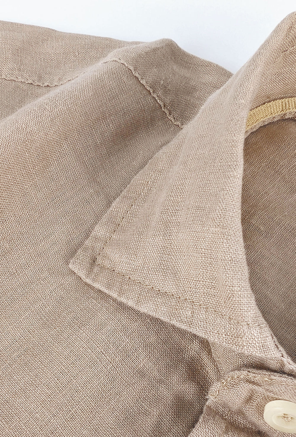 Camicia uomo manica lunga 100% Lino semi slim fit - CORDA