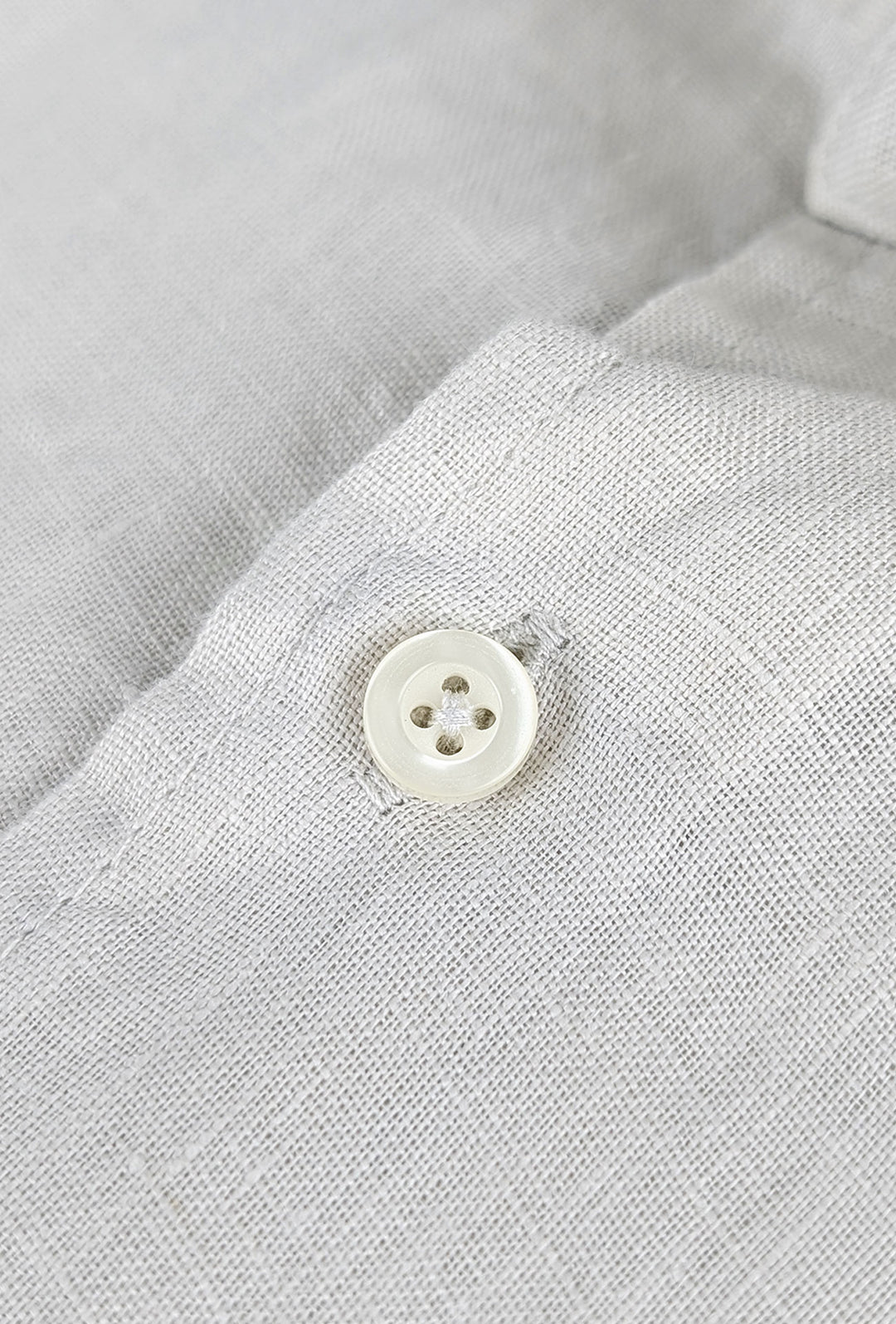 Camicia uomo manica lunga 100% Cotone semi slim fit - BEIGE CHIARO