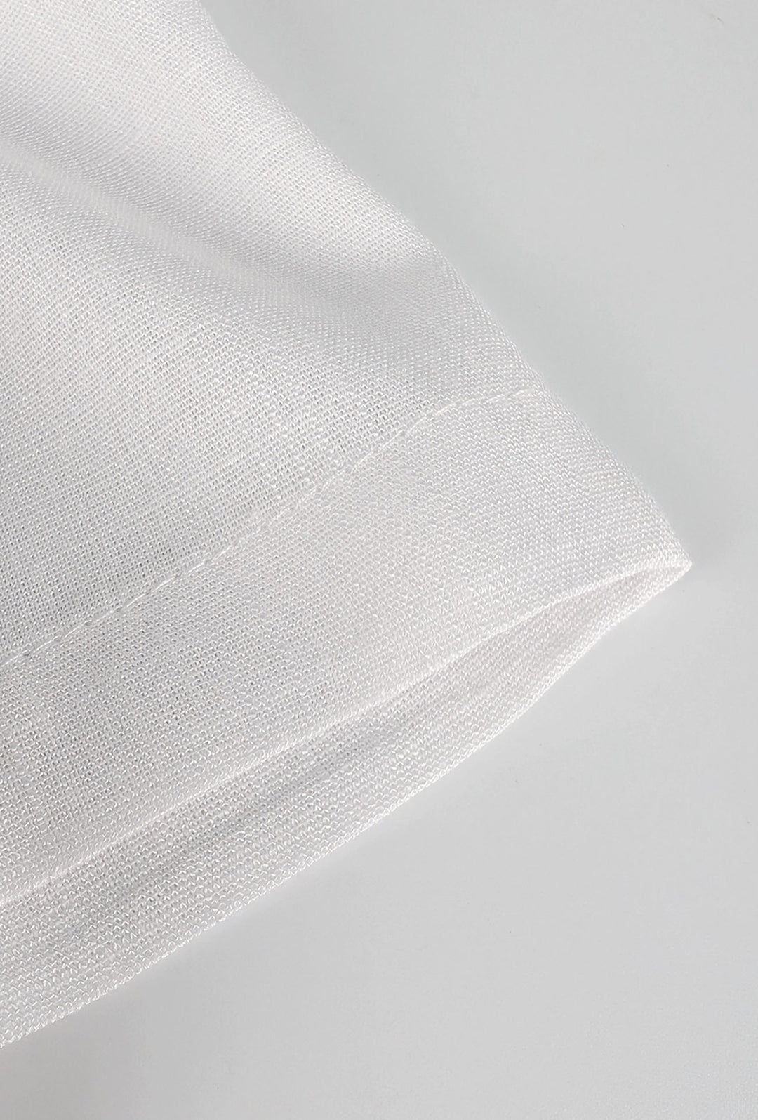 Camicia Uomo Mezza manica Dresserd Lino Viscosa - BIANCO