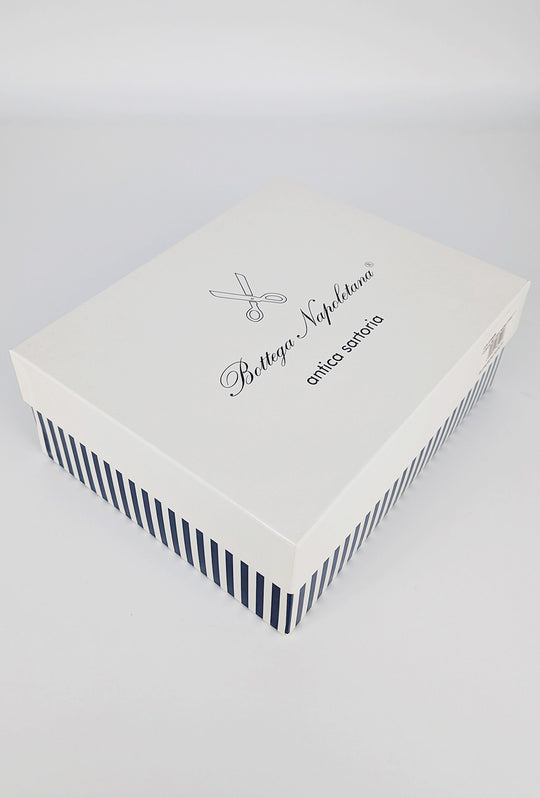 Camicia Uomo Manica lunga in cotone slim fit Fantasia - BEIGE/ BIANCO