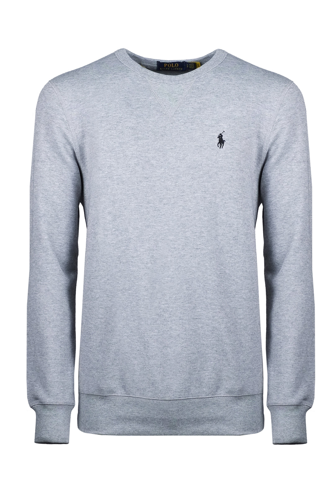 Girocollo Uomo Ralph Lauren Cotone pesante - GRIGIO