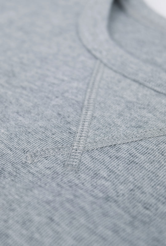 Girocollo Uomo Ralph Lauren Cotone pesante - GRIGIO