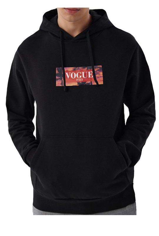 Felpa Chiusa Uomo Vogue con Cappuccio Tessuto Invernale Felpe Dresserd