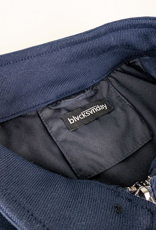 Giubbotto uomo in Camoscio Tessuti Leggero giubbotti con tasconi - BLU