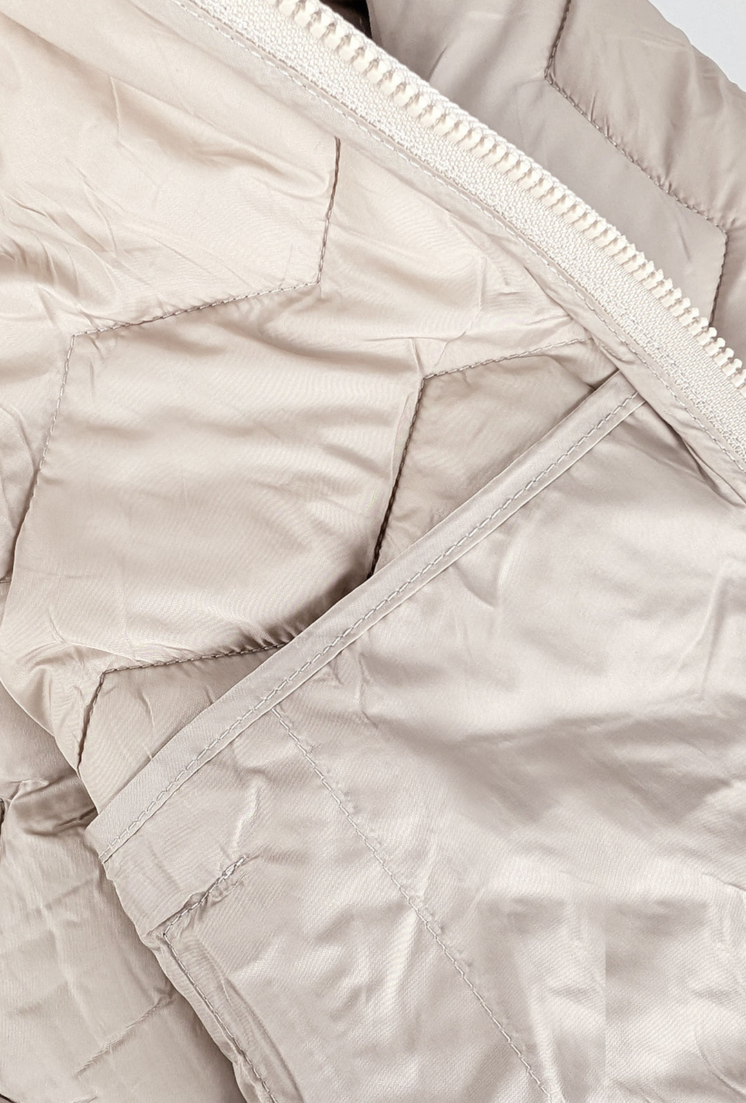Giubbotto uomo dresserd piumino con cappuccio smontabile - BEIGE