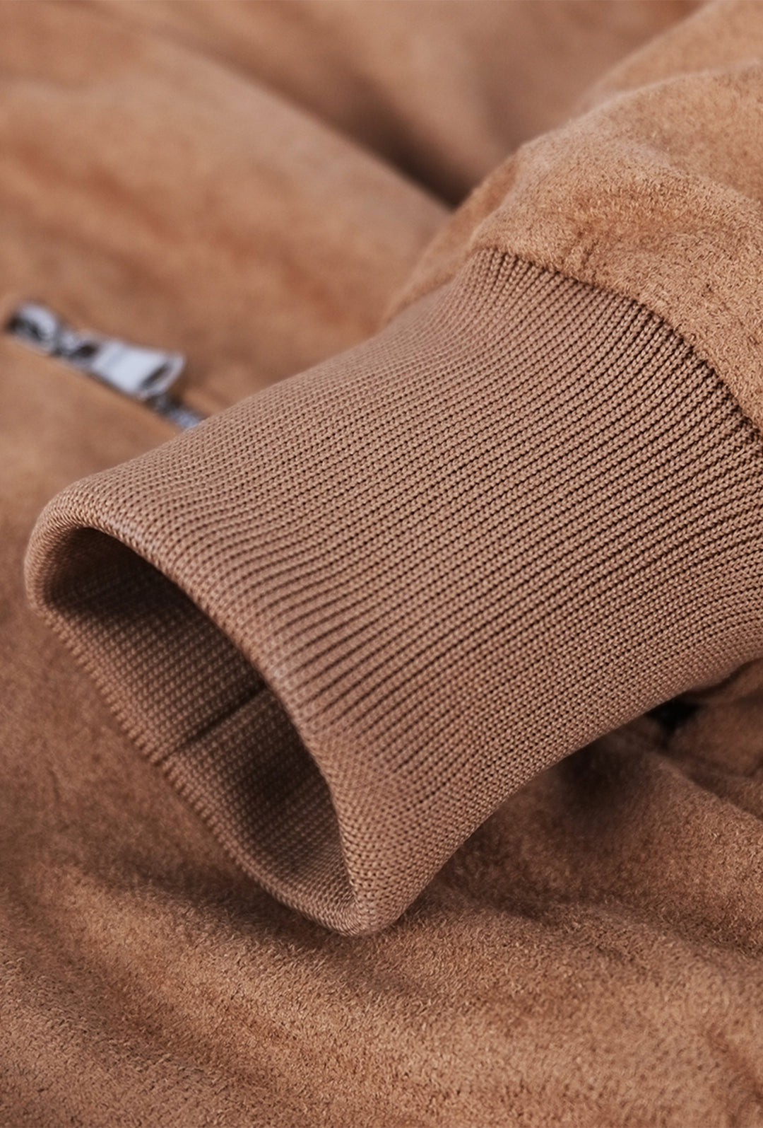Giubbotto Uomo Leggero Simil Camoscio College Semi slim Dresserd - CAMMELLO