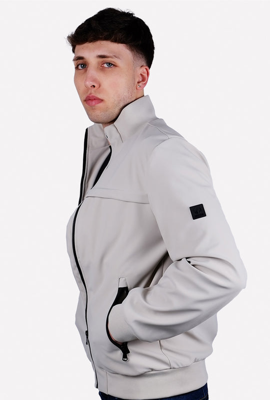 Giubbotto uomo Leggero in tessuto tecnico Giubbotti dresserd - GHIACCIO