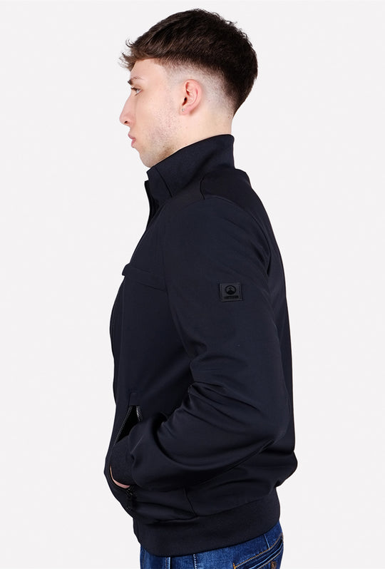 Giubbotto uomo Leggero in tessuto tecnico Giubbotti dresserd - NERO