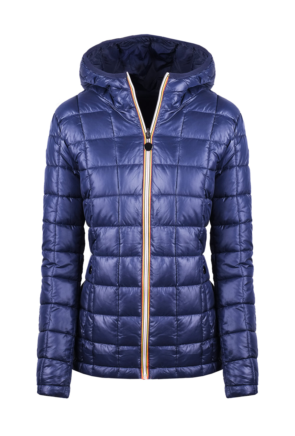 Giubbotto Donna Double Face piumino e tessuto tecnico - BLU / BLU
