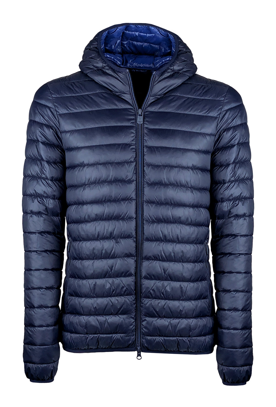 Piumino Uomo Cranberry giubbotto leggero con cappuccio - BLU