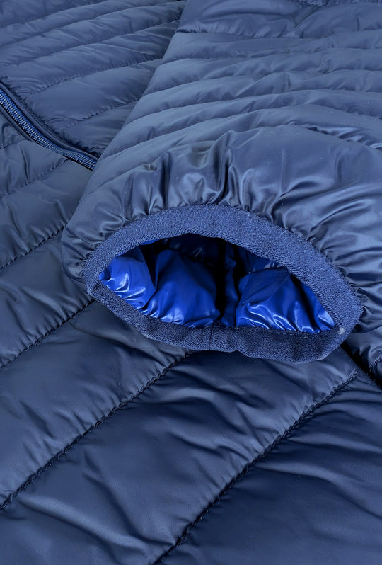 Piumino Uomo Cranberry giubbotto leggero con cappuccio - BLU
