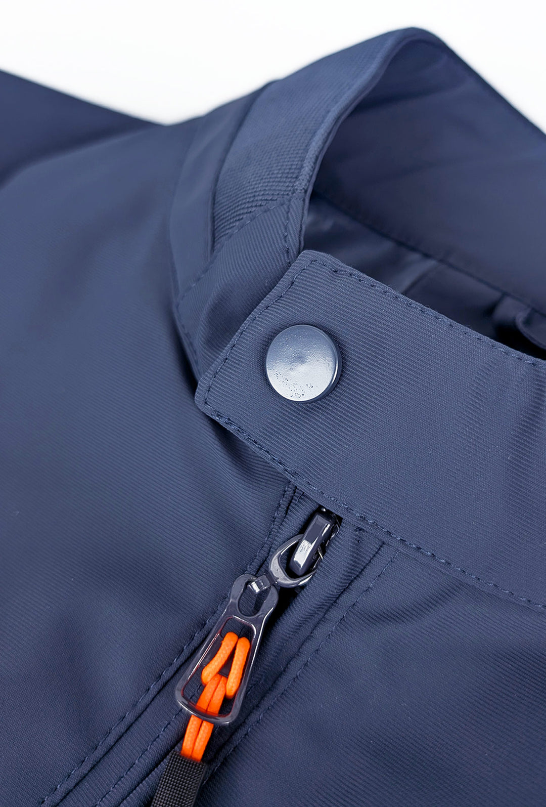 Giubbotto uomo Leggero Dresserd tessuto tecnico collo coreano - BLU