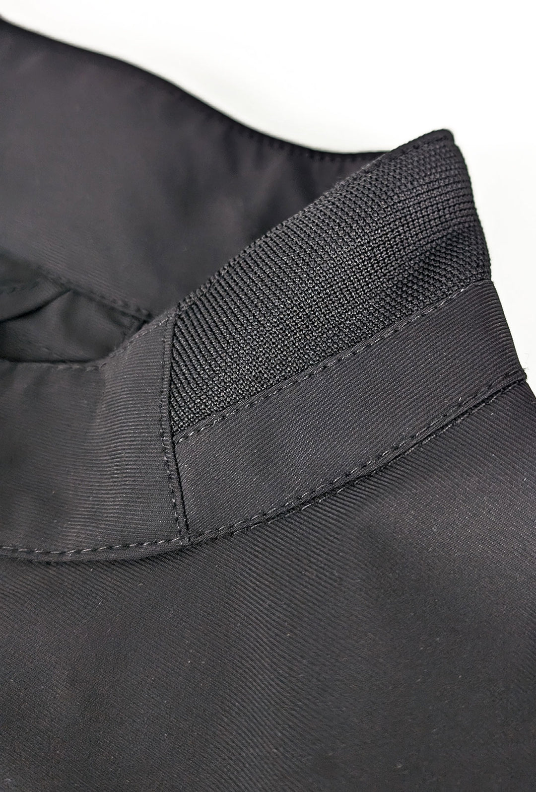 Giubbotto uomo Leggero Dresserd tessuto tecnico collo coreano - NERO