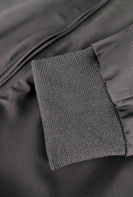 Giubbotto uomo Leggero Dresserd tessuto tecnico collo coreano - NERO