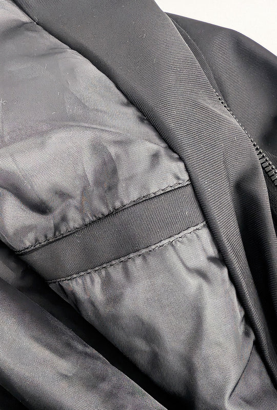 Giubbotto uomo Leggero Dresserd tessuto tecnico collo coreano - NERO