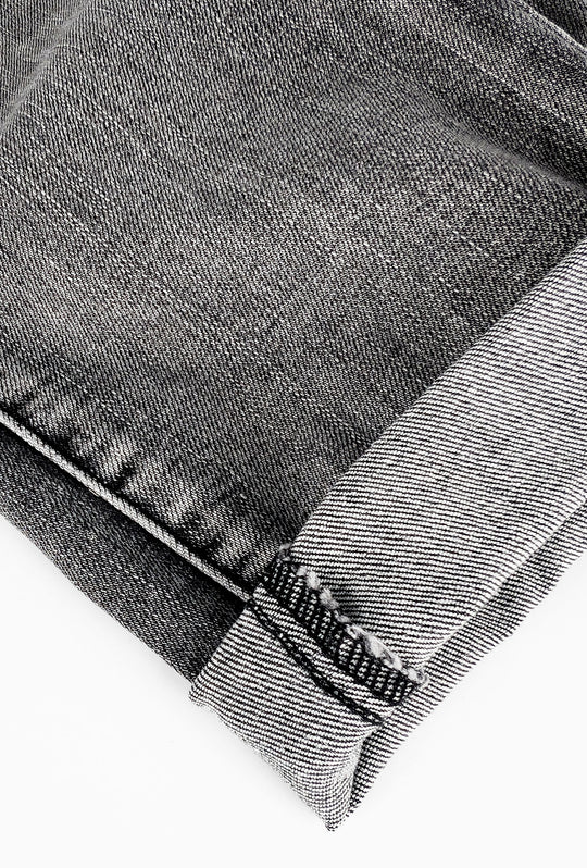 Jeans uomo Tasca america grigio pantalone gamba stretta - GRIGIO