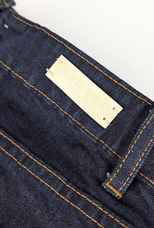 Jeans Uomo Scuro tinta unita Gamba stretta Dresserd