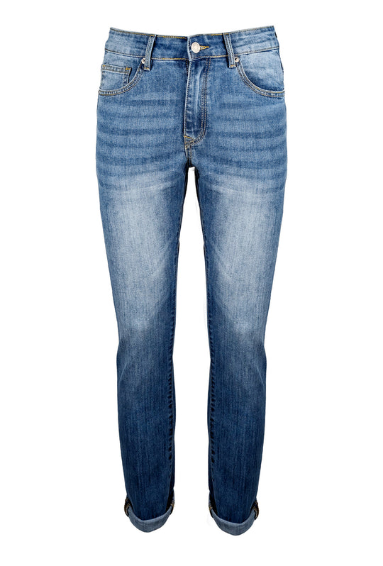 Jeans Uomo colorazione chiara Dresserd semi slim