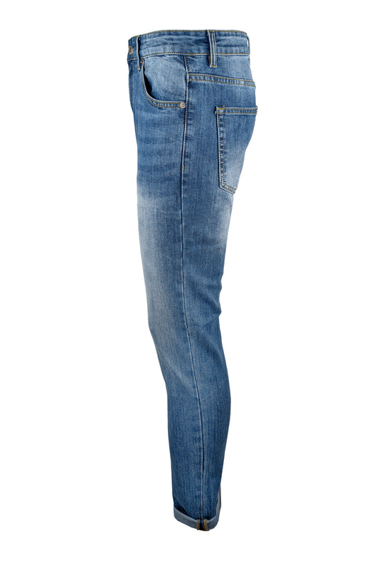 Jeans Uomo colorazione chiara Dresserd semi slim