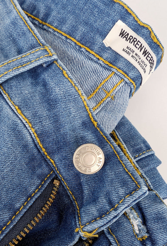 Jeans Uomo colorazione chiara Dresserd semi slim
