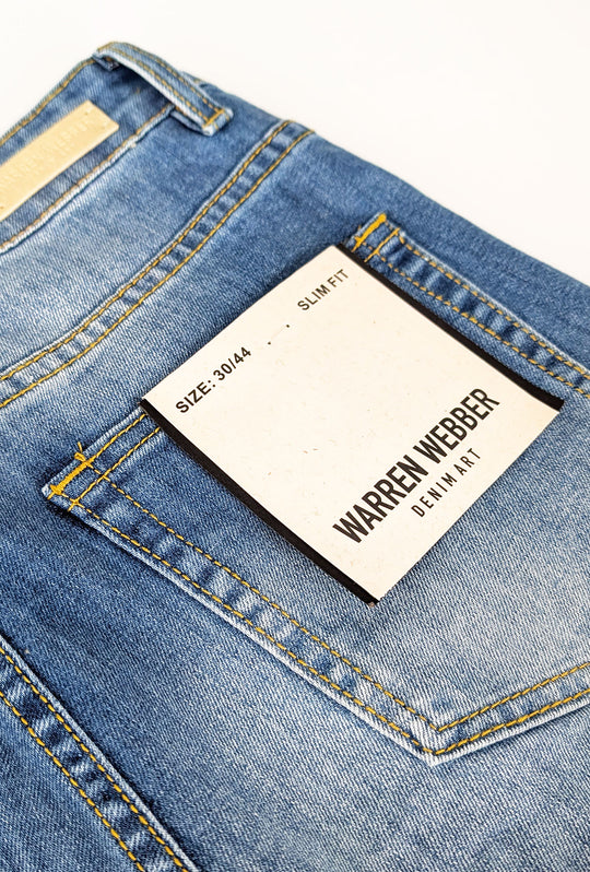 Jeans Uomo colorazione chiara Dresserd semi slim
