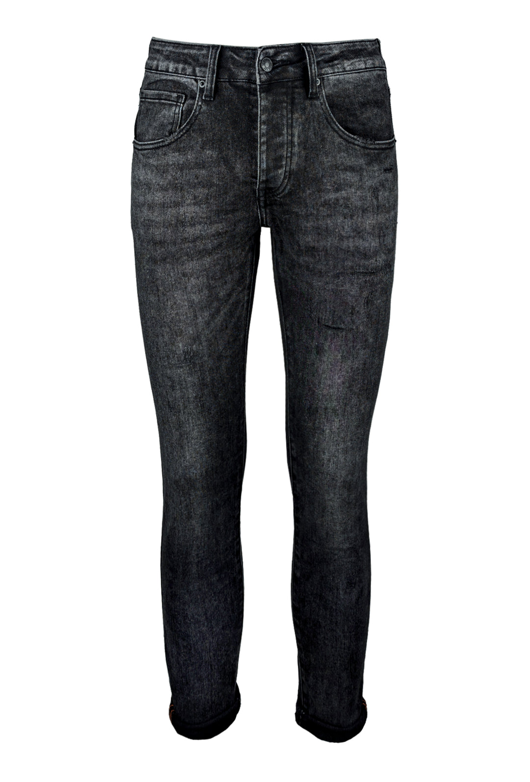 Jeans denim nero pantalone uomo gamba stretta Dresserd - GRIGIO