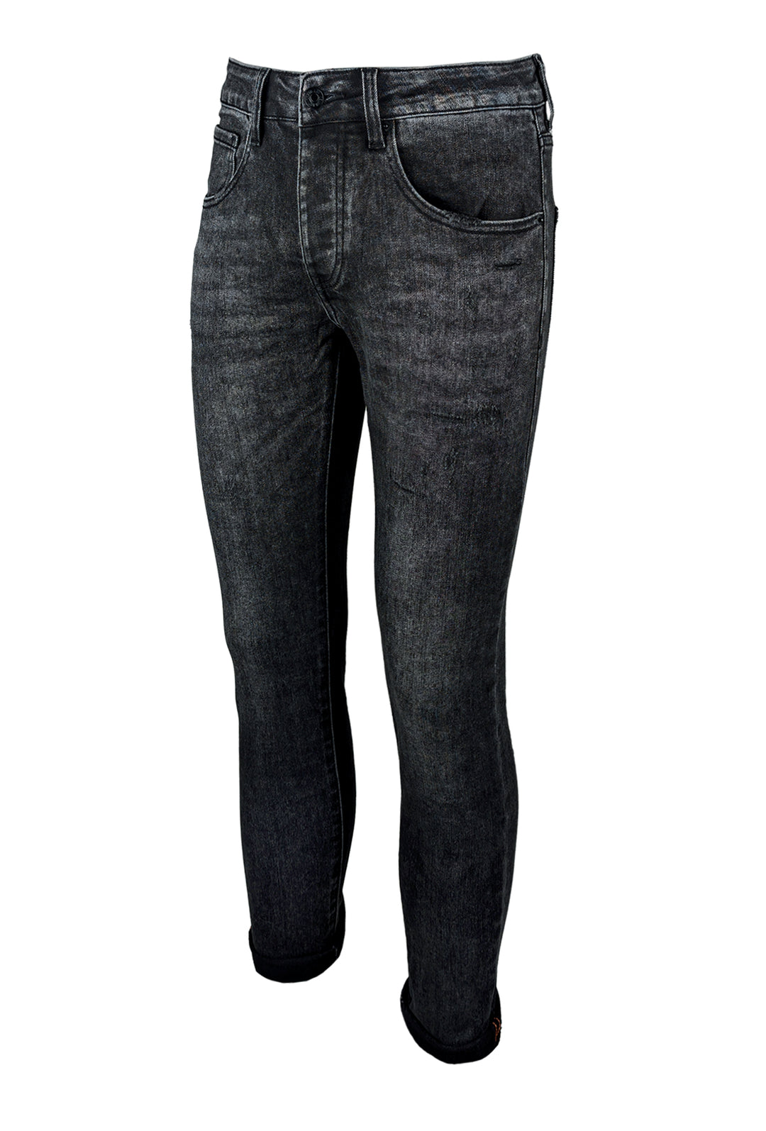 Jeans denim nero pantalone uomo gamba stretta Dresserd - GRIGIO