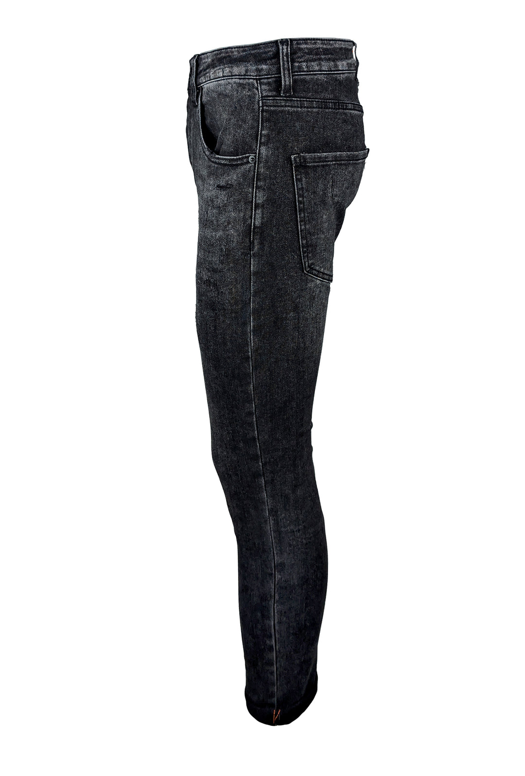 Jeans denim nero pantalone uomo gamba stretta Dresserd - GRIGIO