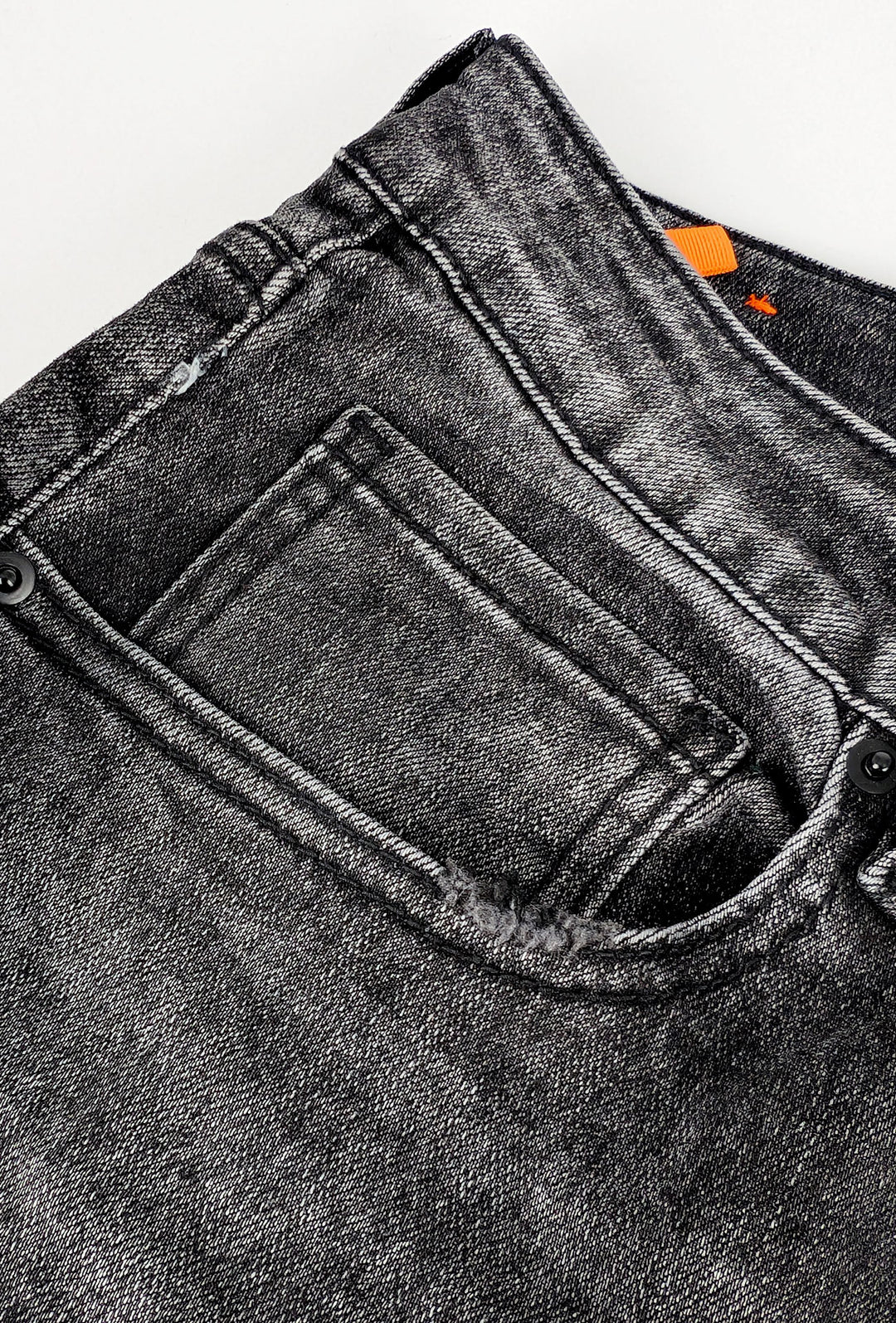 Jeans denim nero pantalone uomo gamba stretta Dresserd - GRIGIO