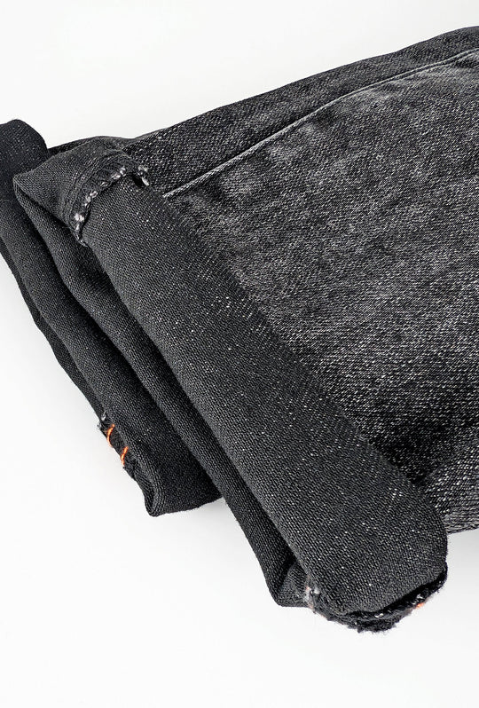 Jeans denim nero pantalone uomo gamba stretta Dresserd - GRIGIO