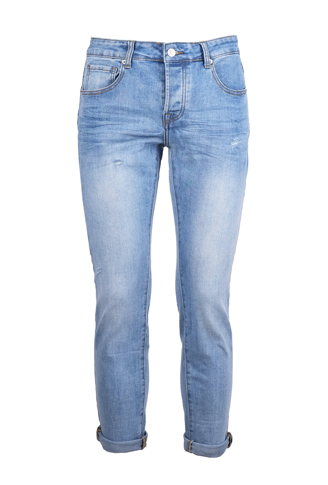 Pantalone Lungo Jeans Slim Fit colorazione chiara Dresserd