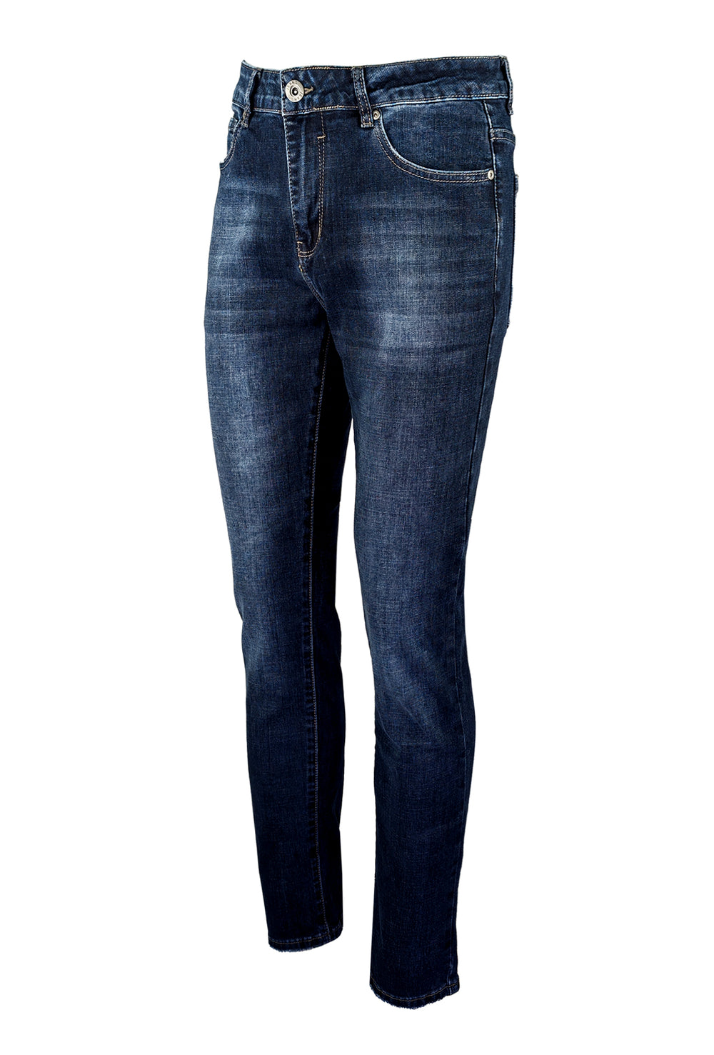 Jeans Uomo DRESSERD pantalone regular fit colorazione scura