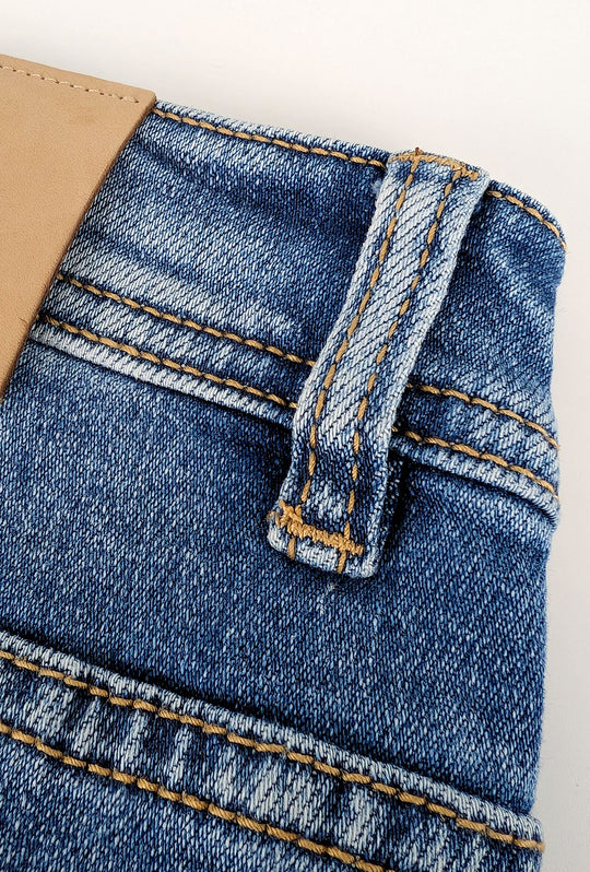 Jeans uomo dresserd con strappi pantalone slim fit