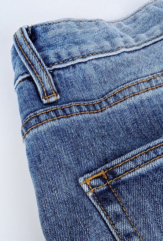 Jeans Uomo gamba stretta Dresserd colorazione chiara