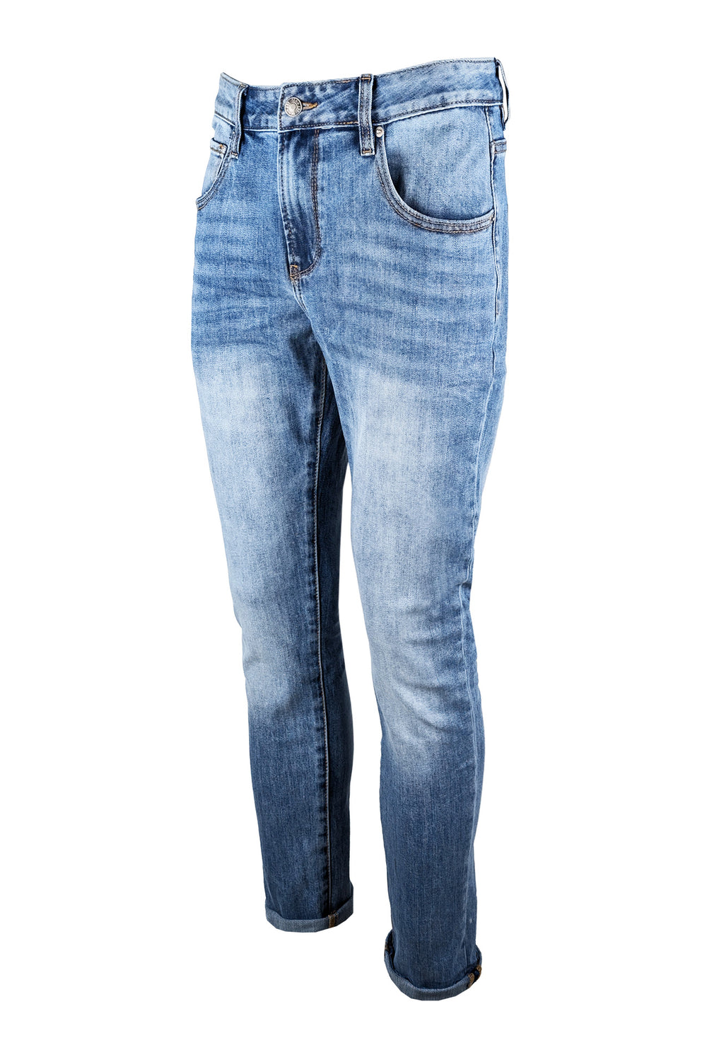 Jeans Uomo gamba stretta Dresserd colorazione chiara