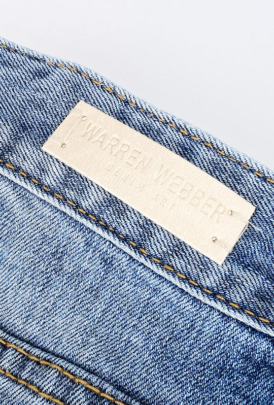 Jeans Uomo gamba stretta Dresserd colorazione chiara