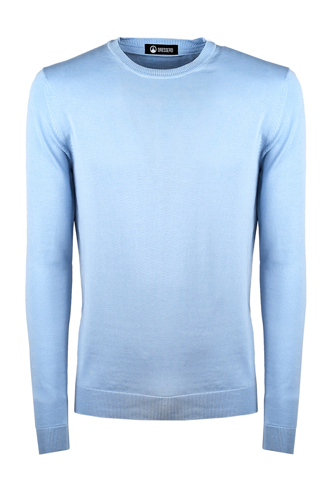 Maglioncino Dresserd manica lunga in 100% Cotone - AZZURRO