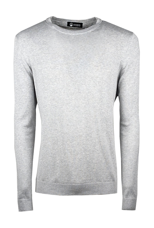 Maglioncino Dresserd manica lunga in 100% Cotone - GRIGIO