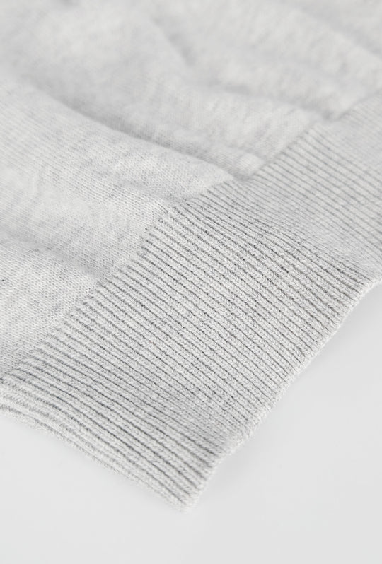 Maglioncino Dresserd manica lunga in 100% Cotone - GRIGIO