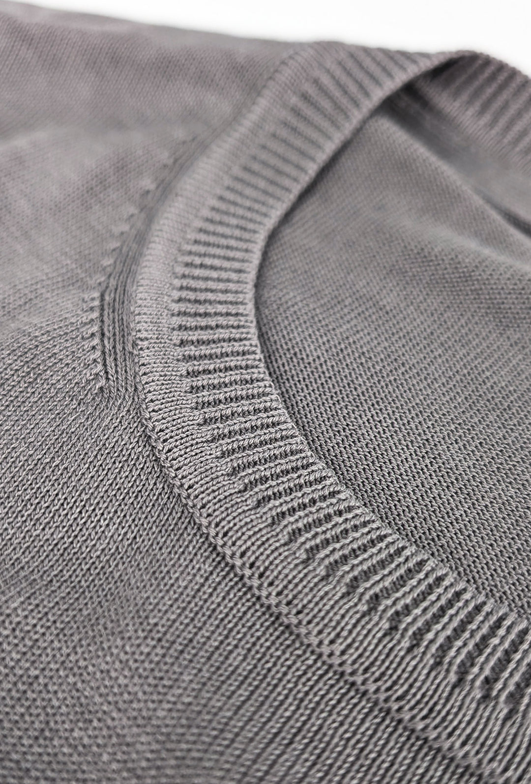 Maglioncino Dresserd manica lunga in 100% Cotone - GRIGIO SCURO