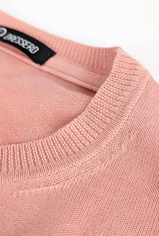 Maglioncino Dresserd manica lunga in 100% Cotone - CORALLO