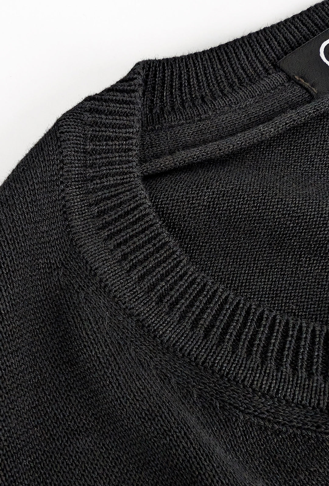 Maglioncino Dresserd manica lunga in 100% Cotone - NERO
