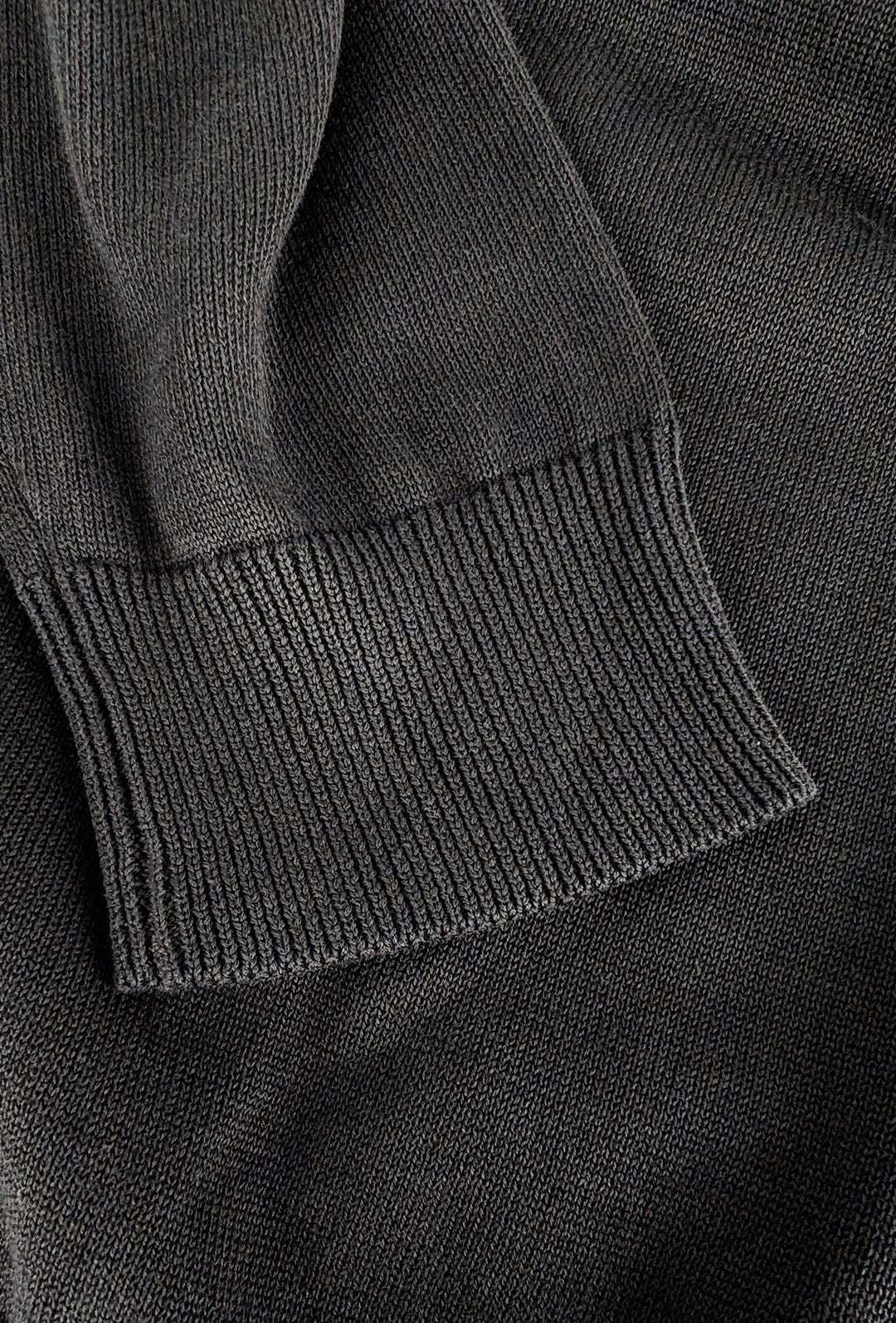 Maglioncino Dresserd manica lunga in 100% Cotone - NERO