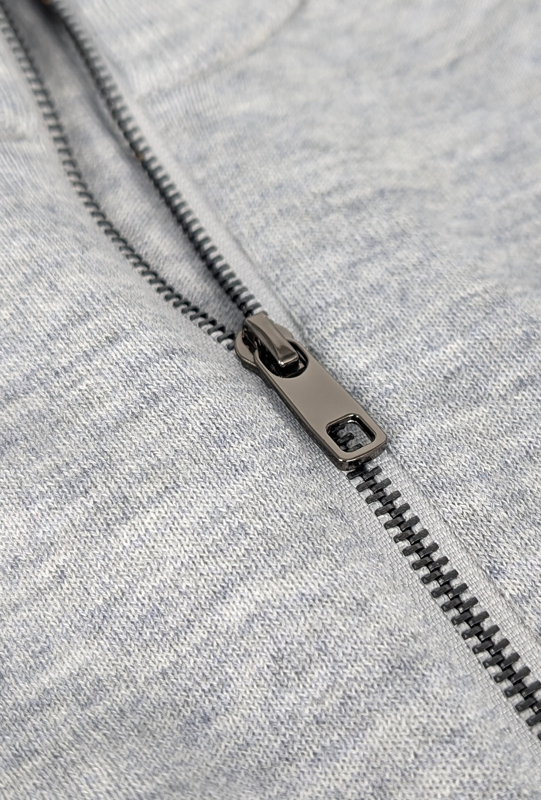 Maglia uomo Dresserd Full Zip in lana rasata Maglioncino aperto - GRIGIO