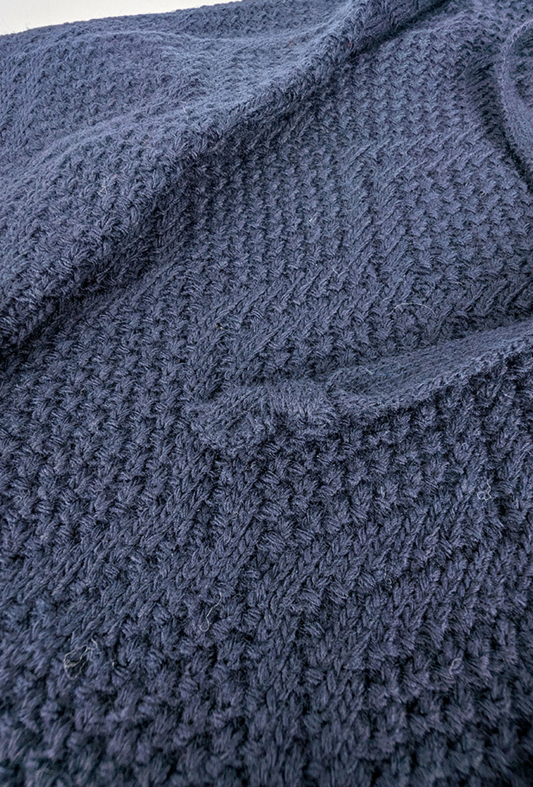 Maglia Uomo Manica lunga con bottoni e cappuccio Cardigan Felpa in Maglia Dresserd - BLU
