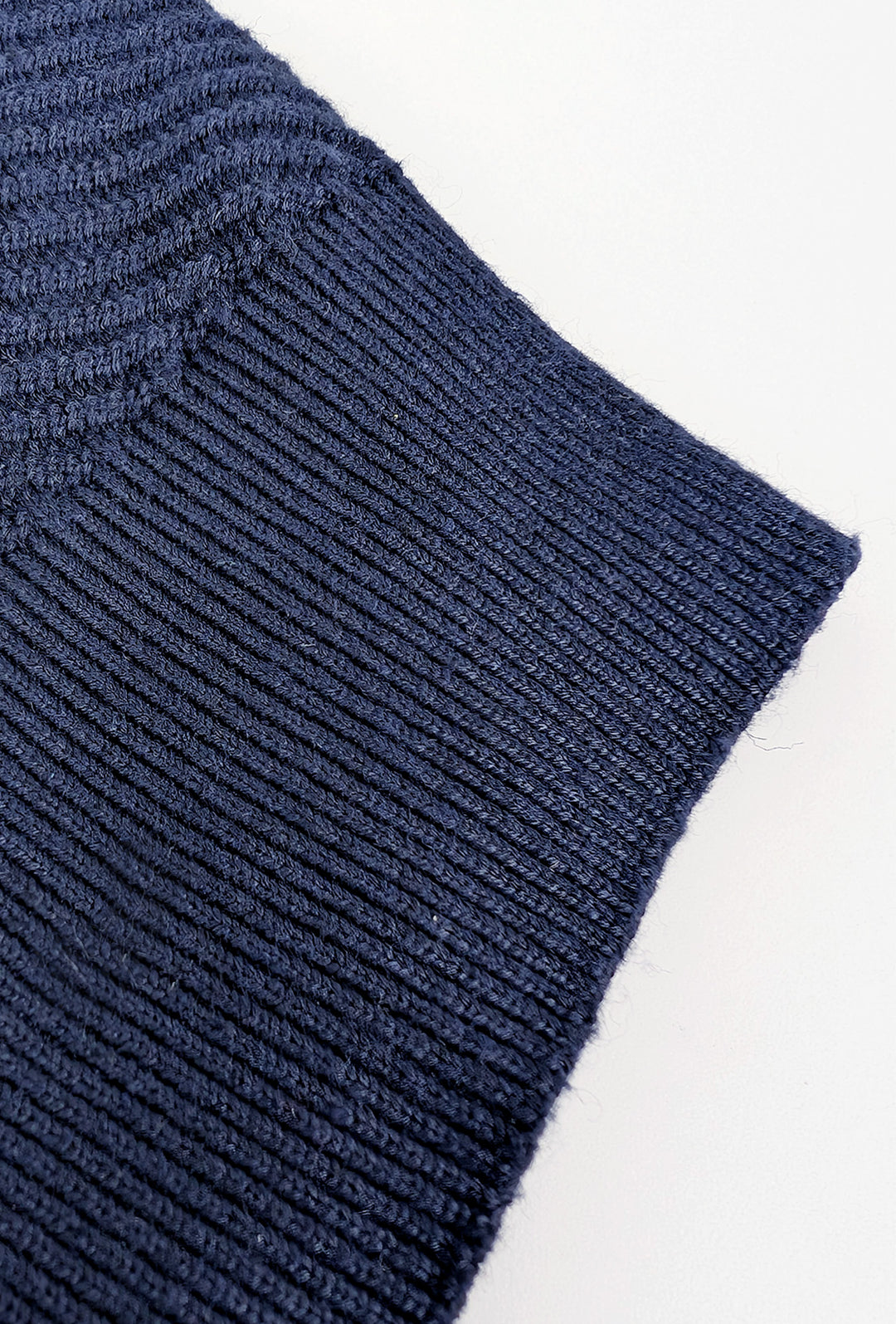 Maglione uomo girocollo trama lavorata Maglia invernale dresserd - BLU