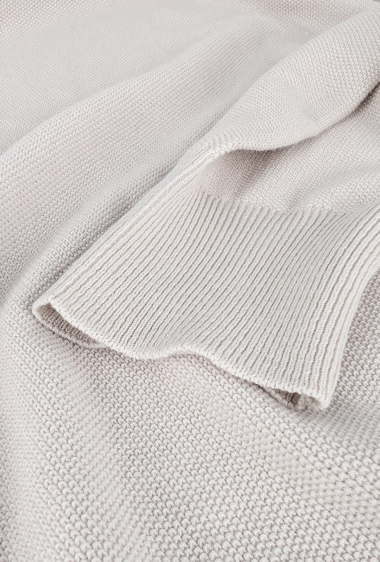 Maglioncino uomo 100% Cotone Trama lavorata Maglie Girocollo dresserd - TORTORA