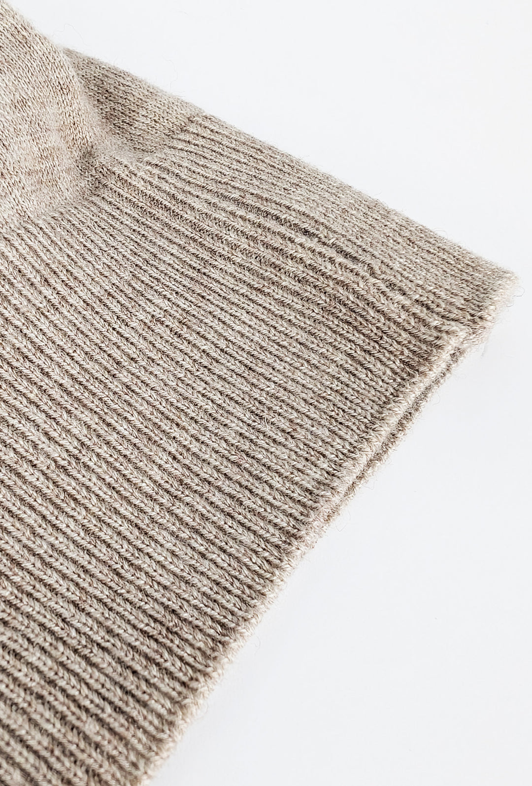 Maglia Uomo girocollo maglioncino Dresserd in lana rasata - BEIGE