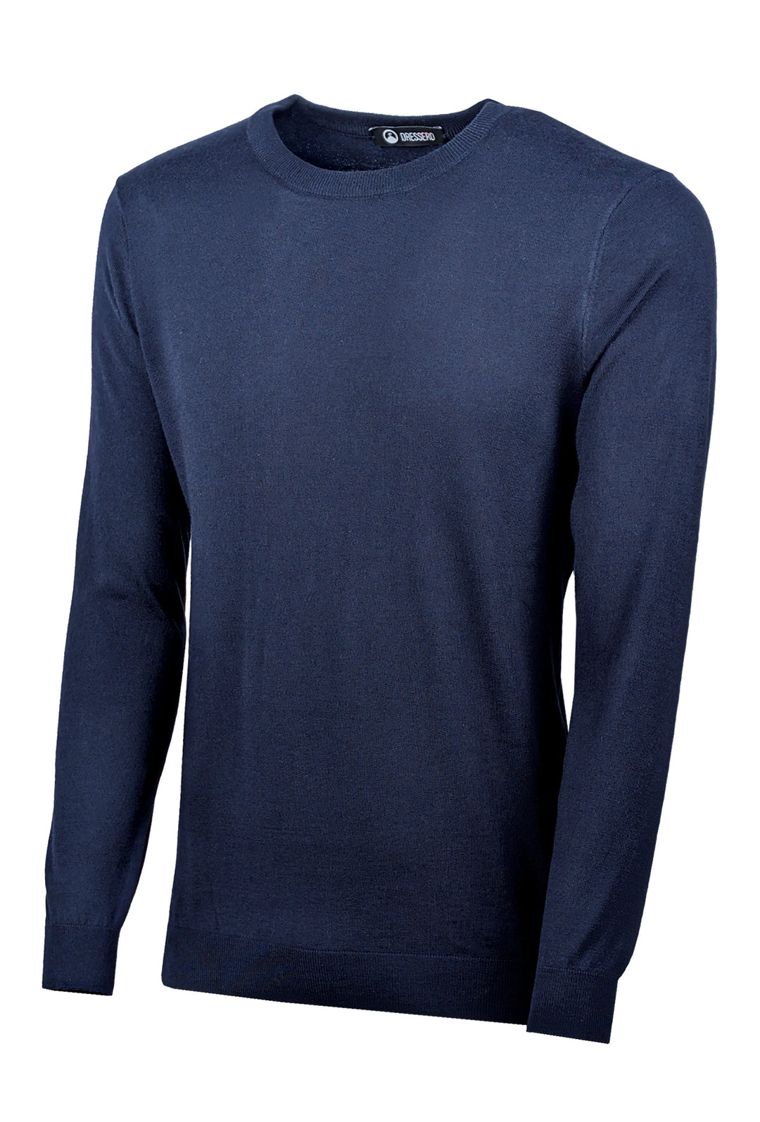 Maglia Uomo girocollo maglioncino Dresserd in lana rasata - BLU
