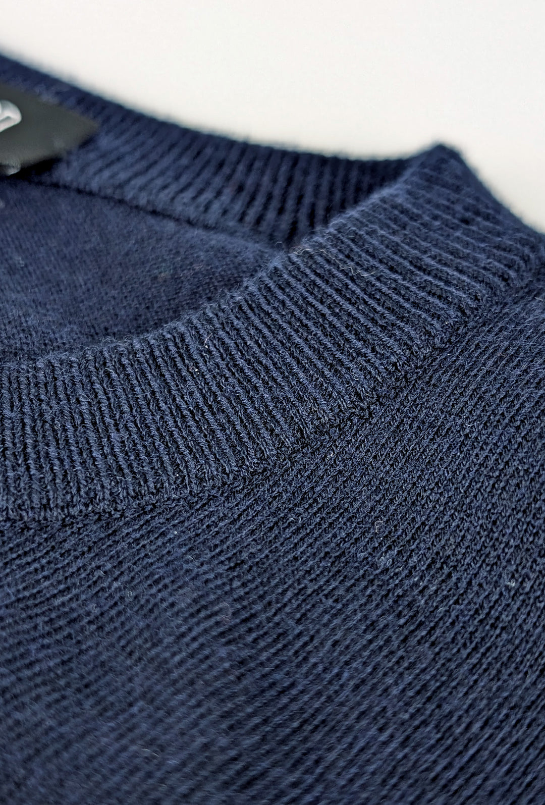Maglia Uomo girocollo maglioncino Dresserd in lana rasata - BLU
